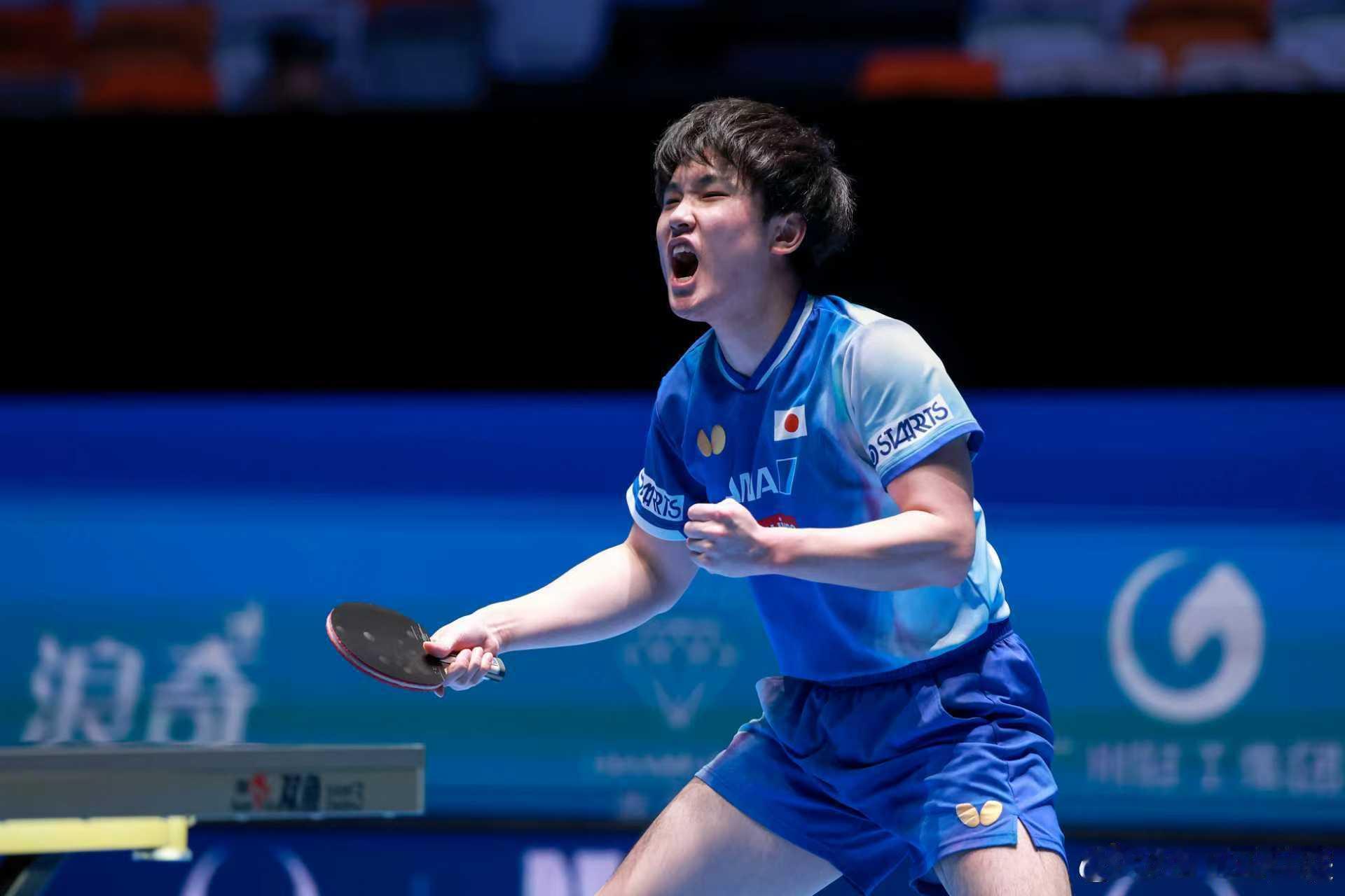 张本智和张本智和2026海口亚洲杯 男单淘汰赛QF图片📷cr. ATTU 