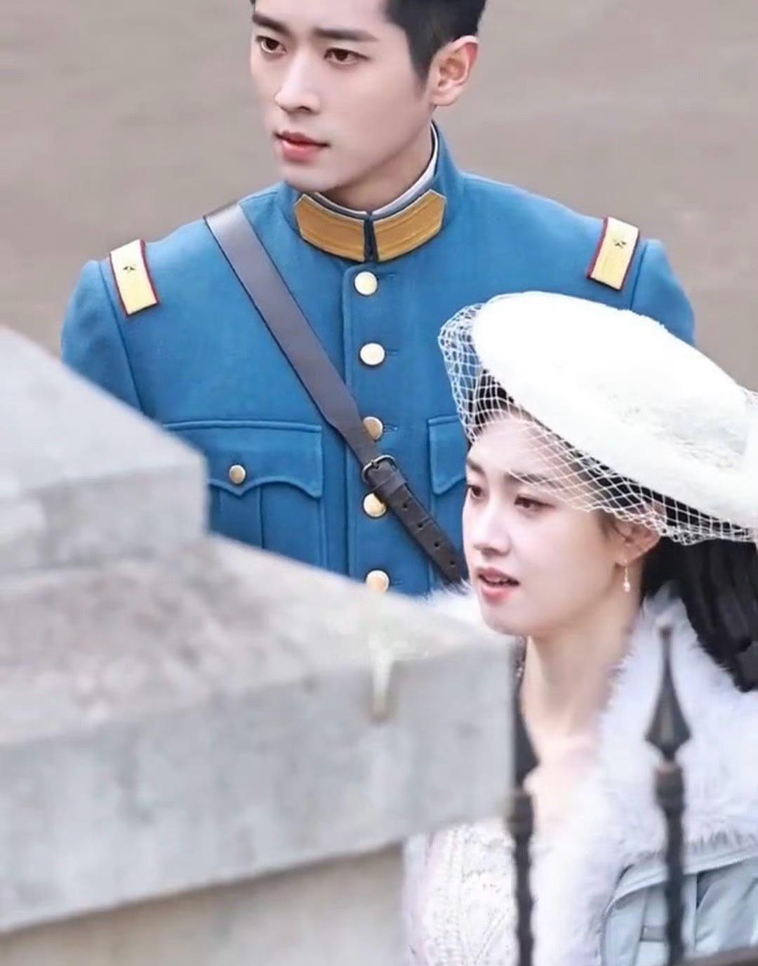 丞磊郭宇欣在《玉簟秋》的路透来了！