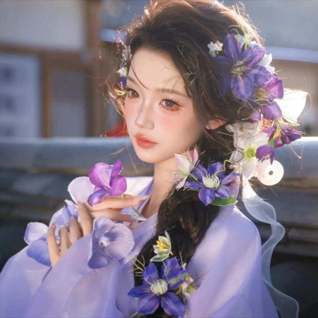 WeChat头像｜紫色系头像｜高级感女头｜氛围感女头｜精选女头｜小仙女专属头像推