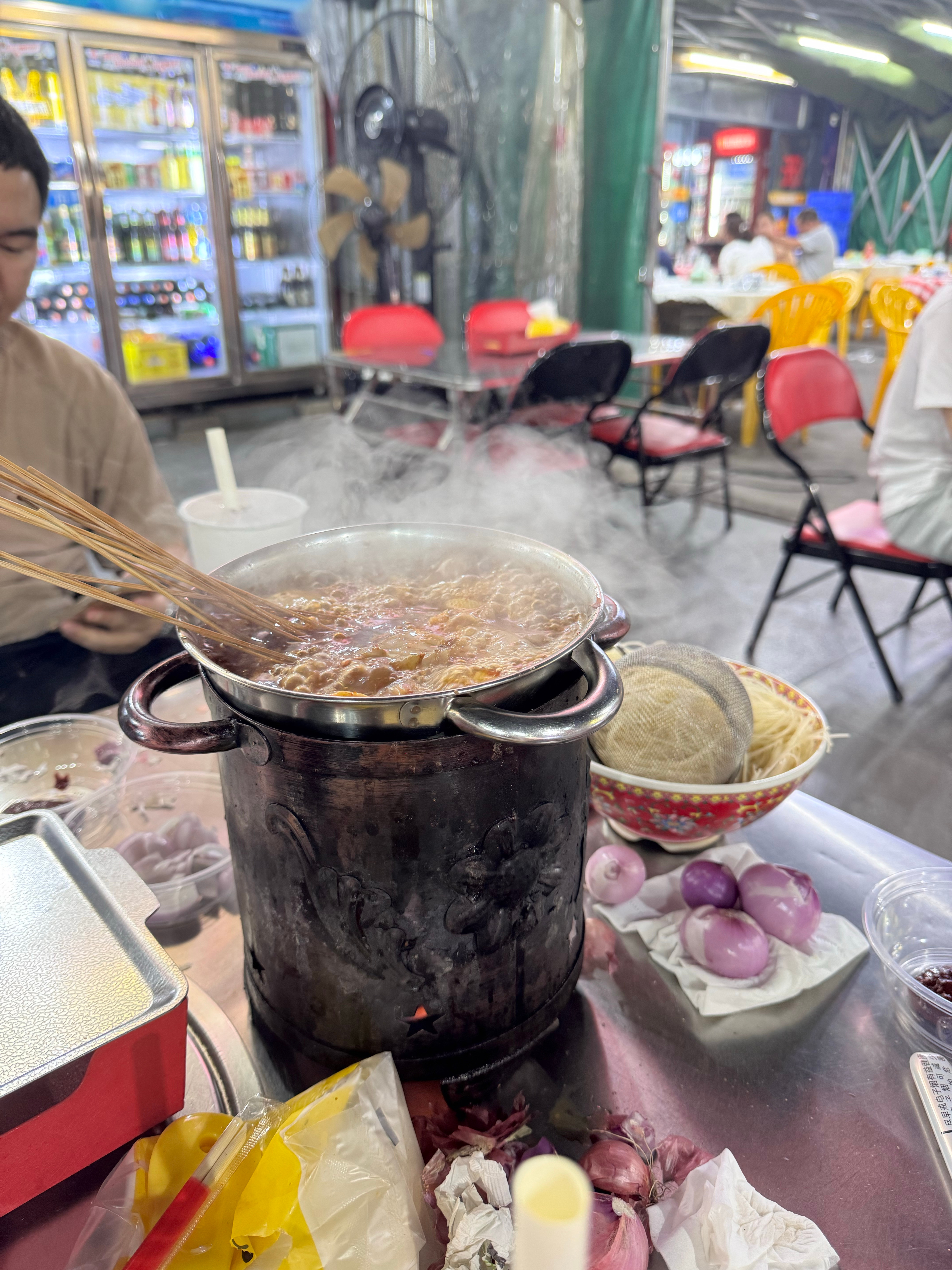 托佳的福 竟然吃到了正宗的佳木斯涮面和鹤岗小串！！！！！！！！！呜呜呜佳离职了以