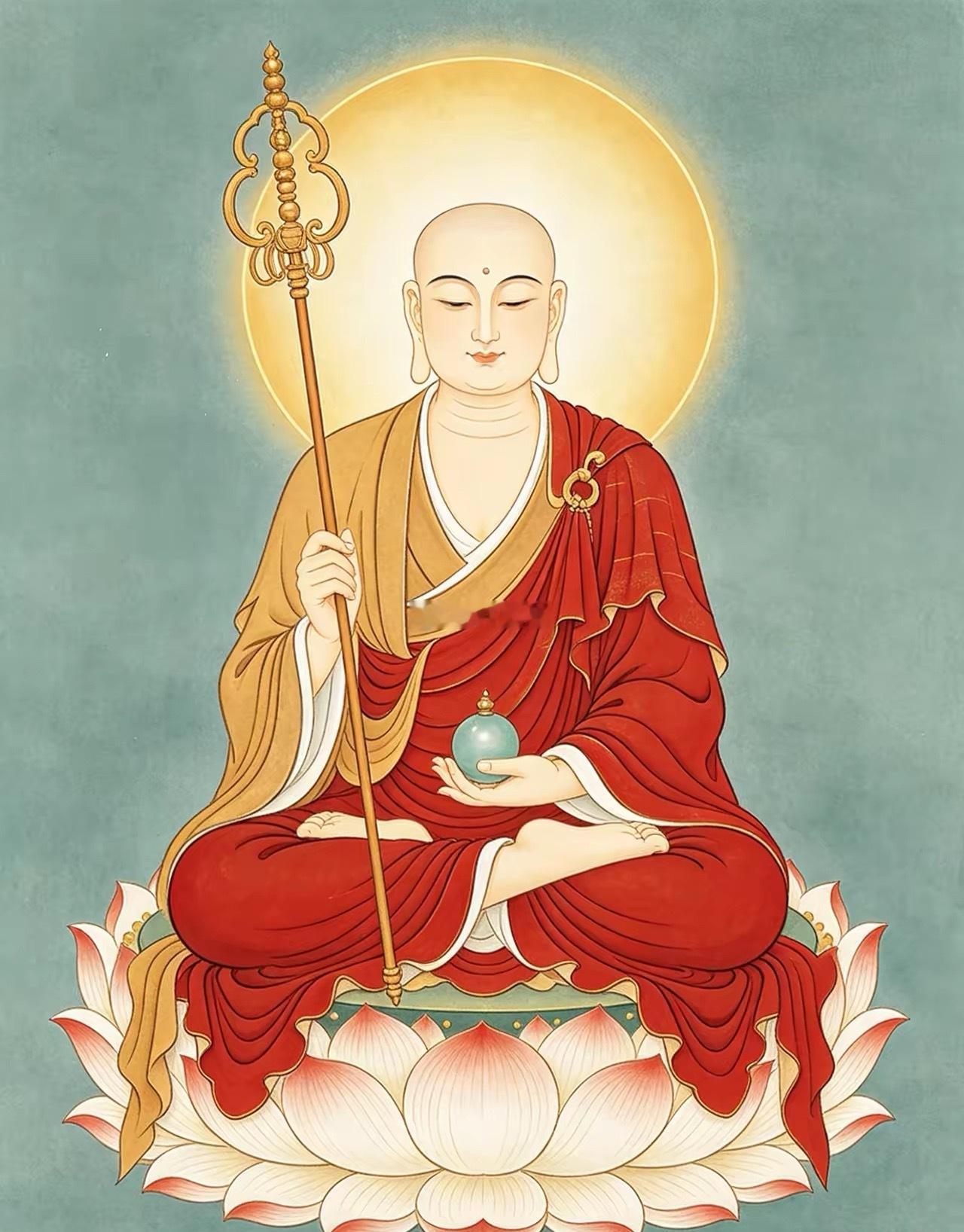 心怀善念，自有庇佑。地藏慈悲，渡一切苦难之人。