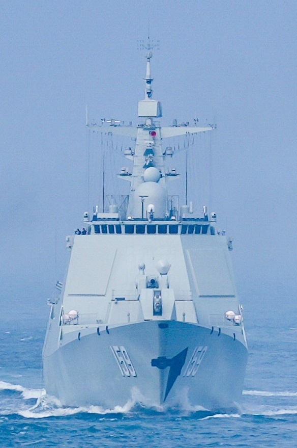 “东海雄狮”新052D改日喀则舰同支队武二弟们“找茬”网页链接烽火问鼎计划中国海