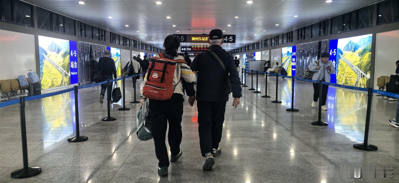 鹧鸪天·陪老父入滇游

伴父出游兴未阑，德州始发向滇南。
石邑换车辞暮色，卧榻安