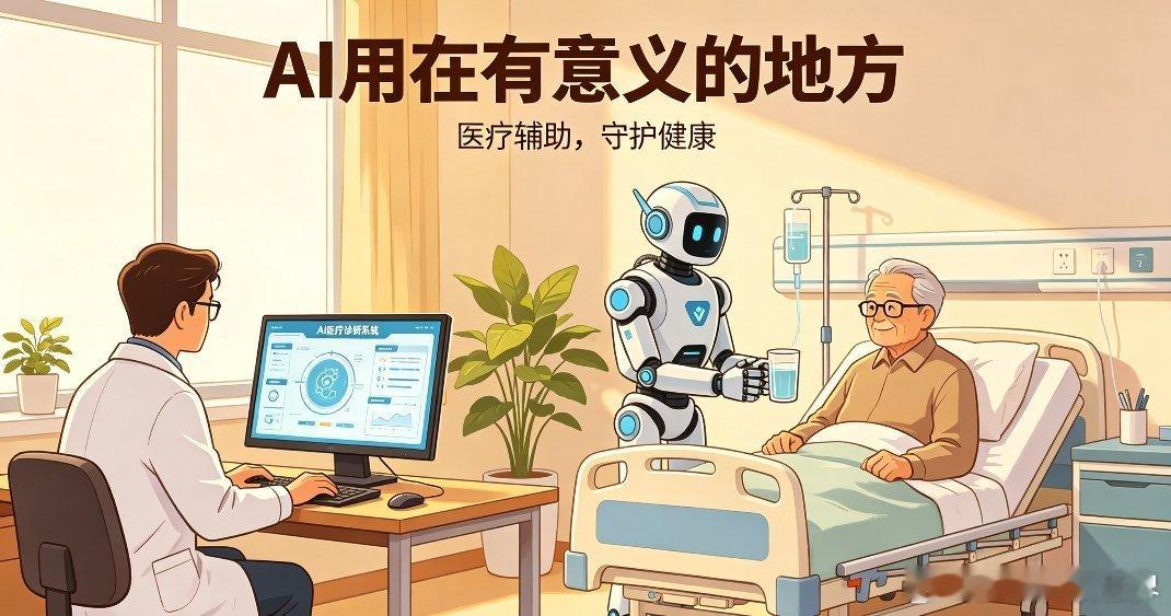 这次AI用在了最有意义的地方现在大家聊AI，总绕不开娱乐创作、流量变现这些方向，