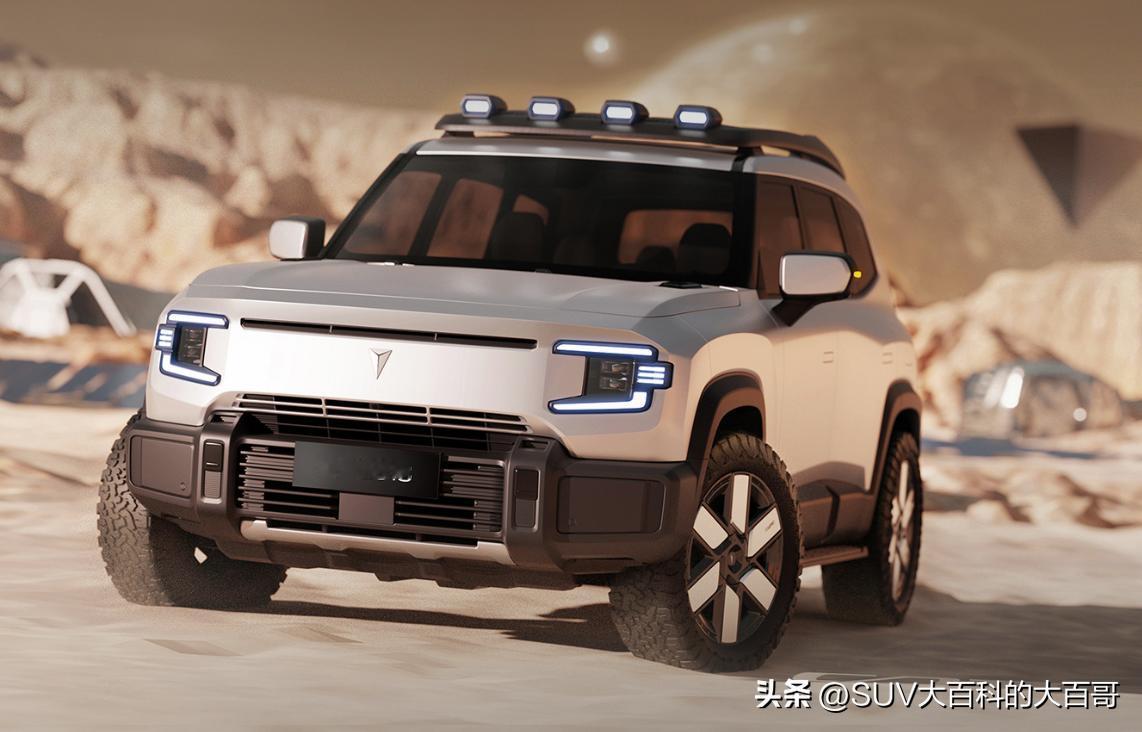 前脚谍照发布，后脚官方就放出了完整版的外观官图。

虽然也是方盒子，但深蓝这款硬