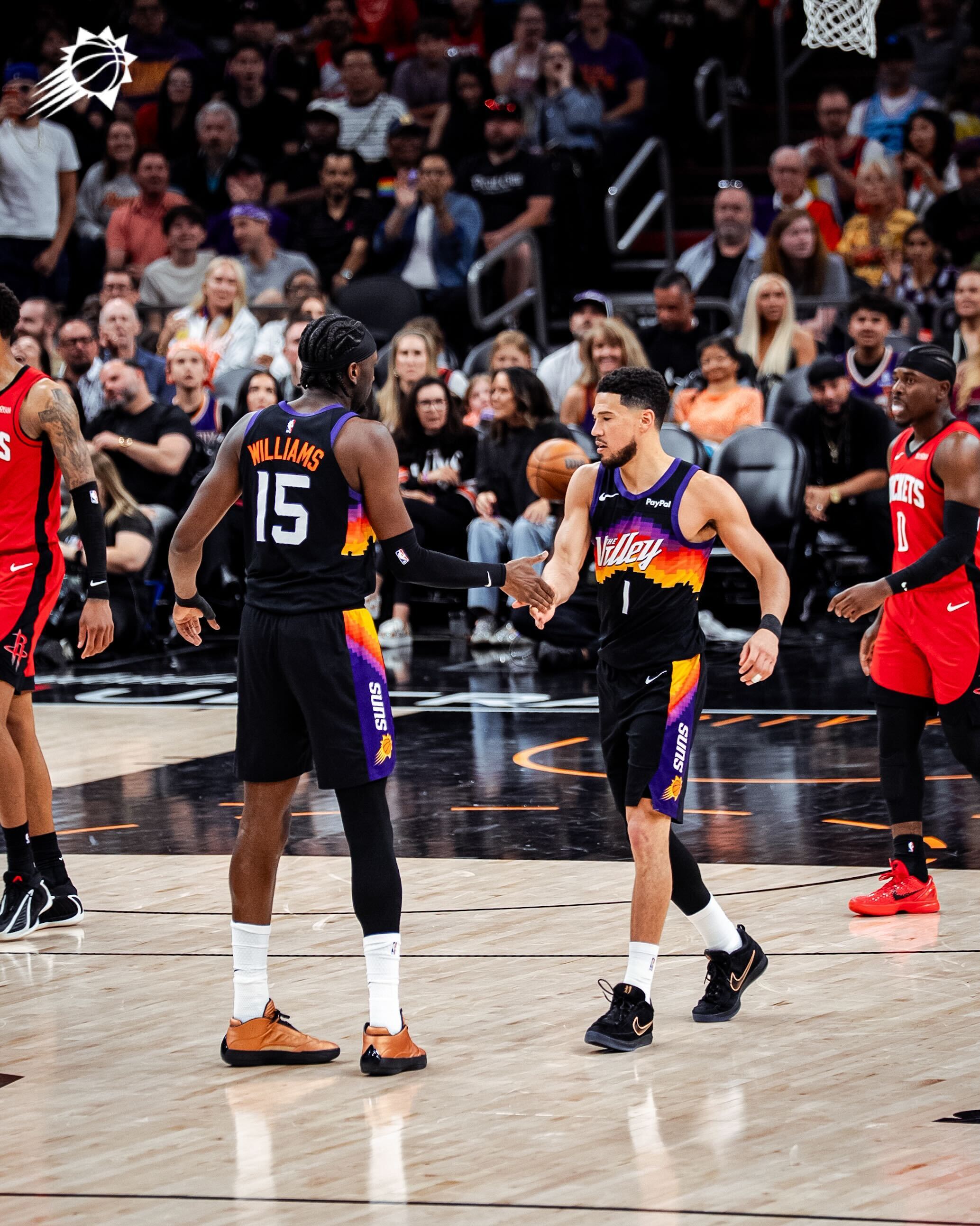 马威成功防下KD，防成24秒 ⌚️菲尼克斯太阳 ｜旭日东升 ｜火箭vs太阳