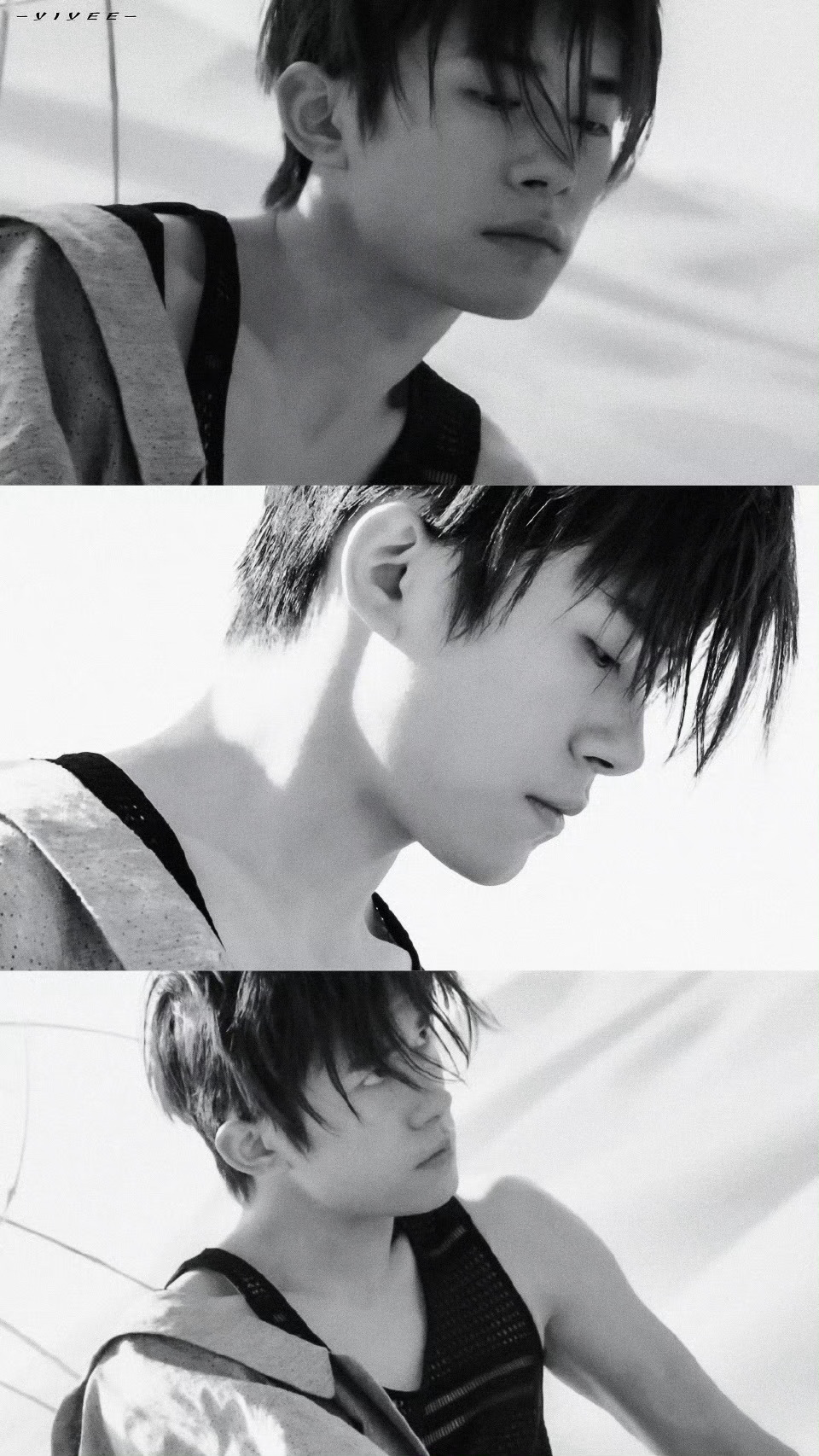 背心好啊四字 易烊千玺 yyqx 四字弟弟 易烊千玺华为nova全球代言人