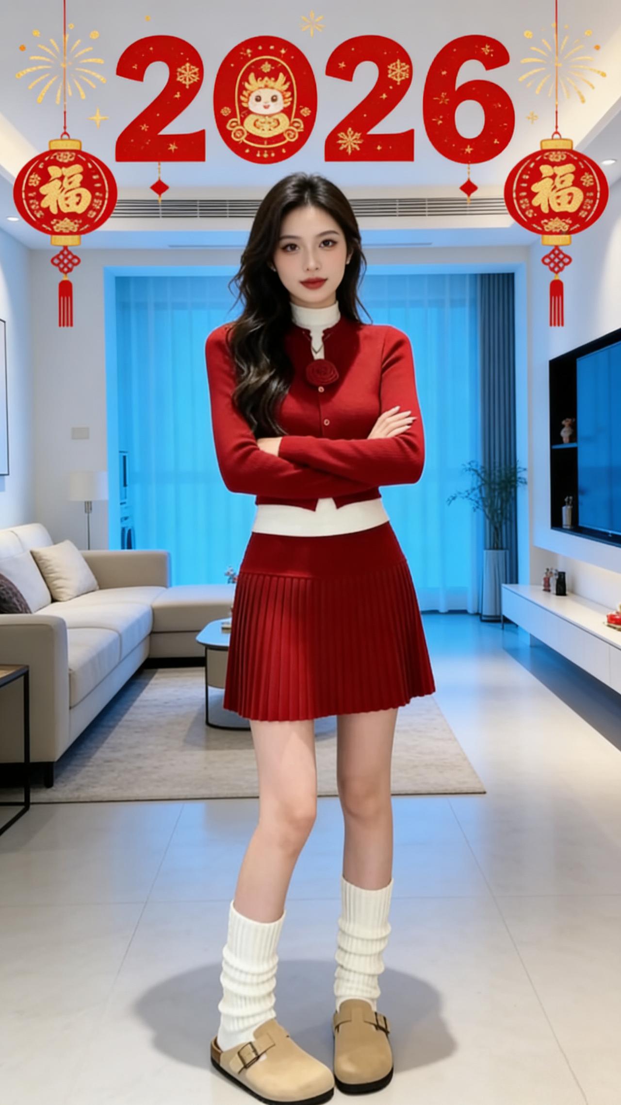 抖出你的公主范儿 2026我们一起更好 舒适新年穿搭 衣服穿搭