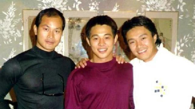 一张三位港星同框的老照片：我认出了目若朗星、神采奕奕的李连杰与笑容可掬、英武帅气