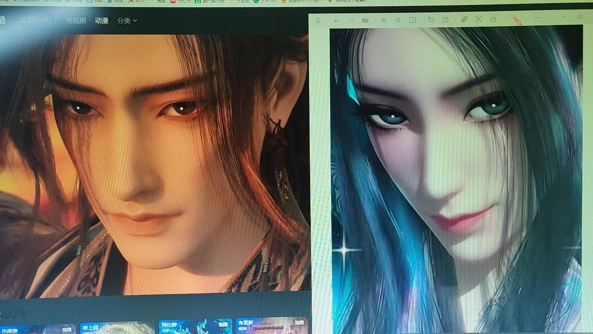 之前一直看她们说玄都这一幕幻视男版ylj，我没看过秦时但我认识她长什么样，之前一