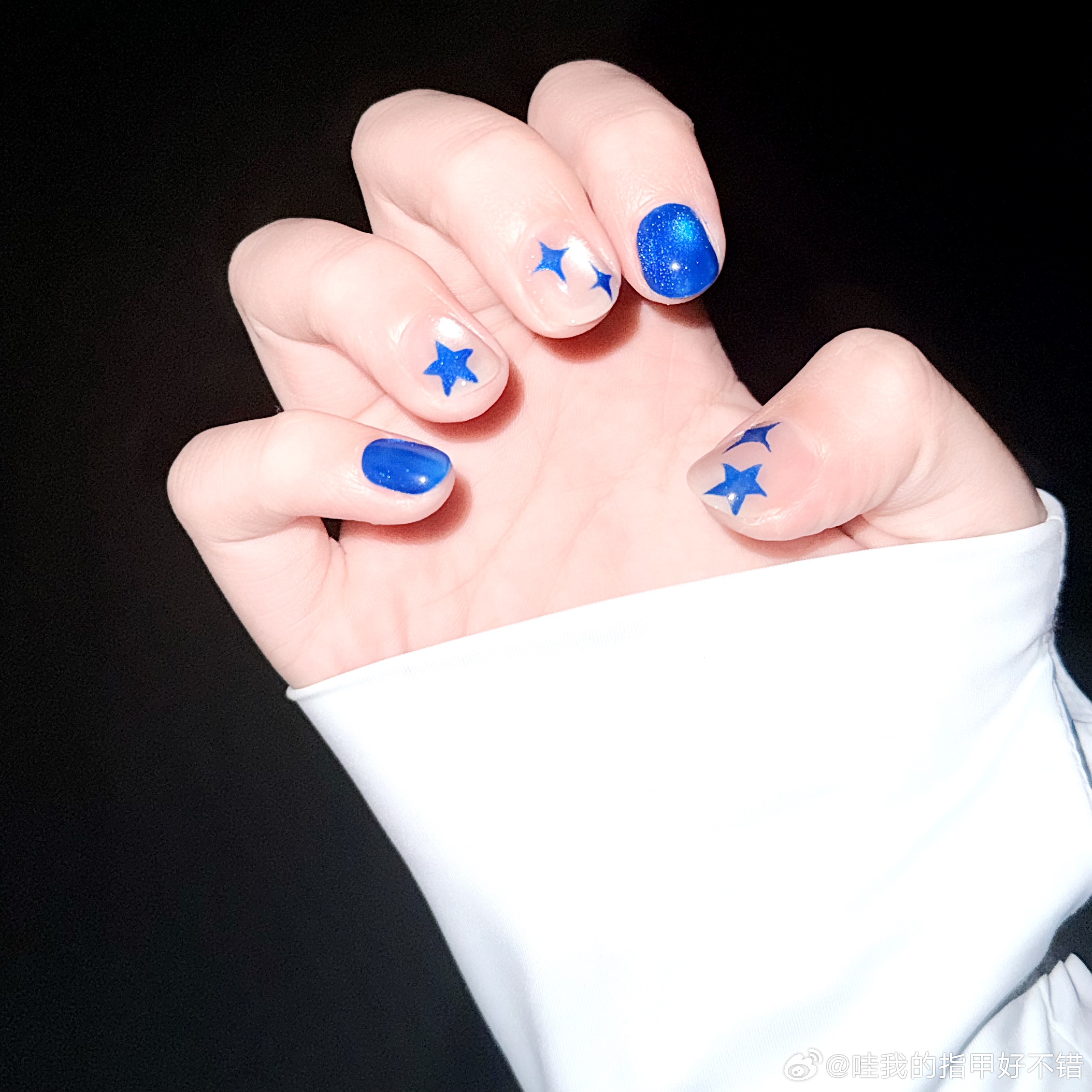 【💅🏻34224】69米本甲手绘好稀饭。。学校美甲店能不能开到家里来