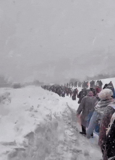 知道的是来旅游的，
不知道的还以为是被流放宁古塔了呢[尬笑][尬笑][尬笑]