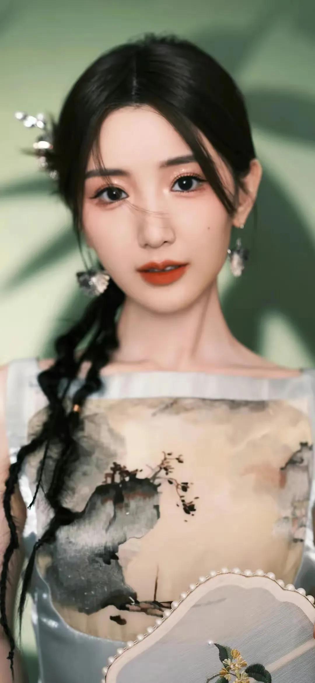 毛晓彤#女明星绝美造型#