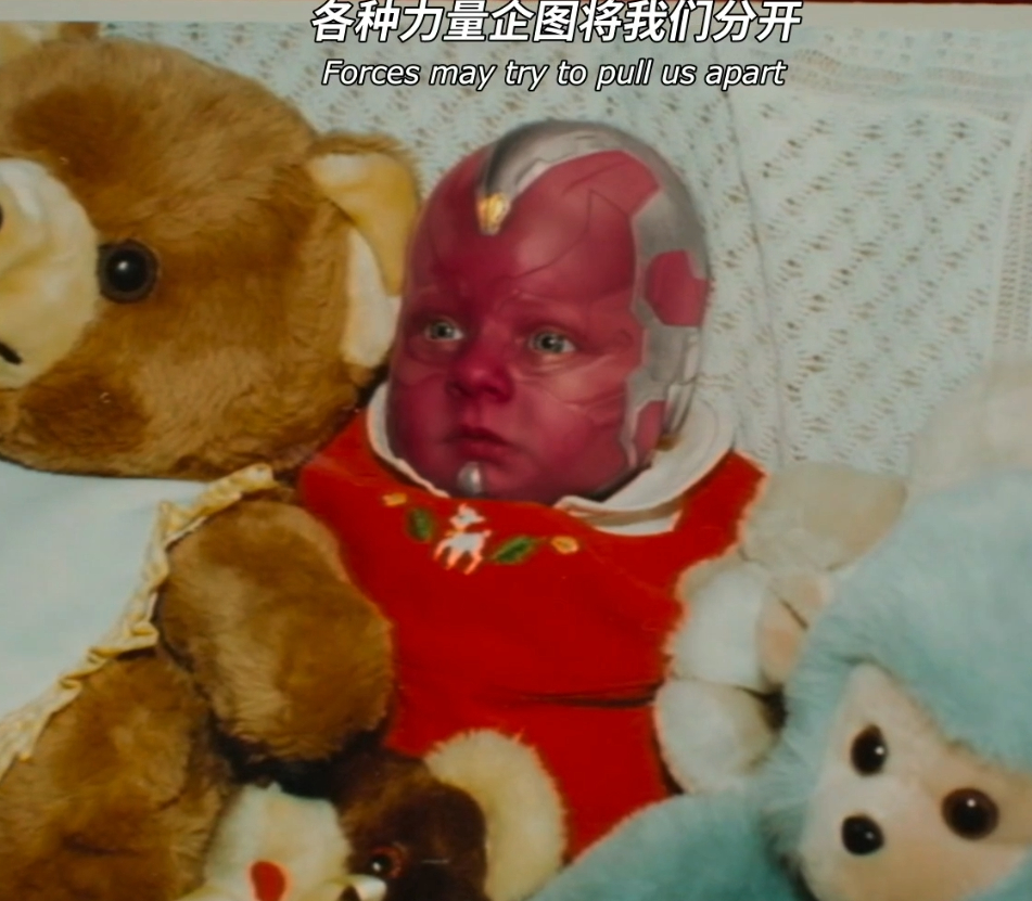 每次看都绷不住这个小红红脑补的自己亲亲机器人老公幼崽时候 咋那么萌呢？嗯？萌死了