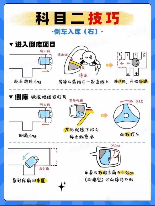 学车 天津学车 天津驾校推荐 科目二倒车入库 科目二考试 半坡起步与定...