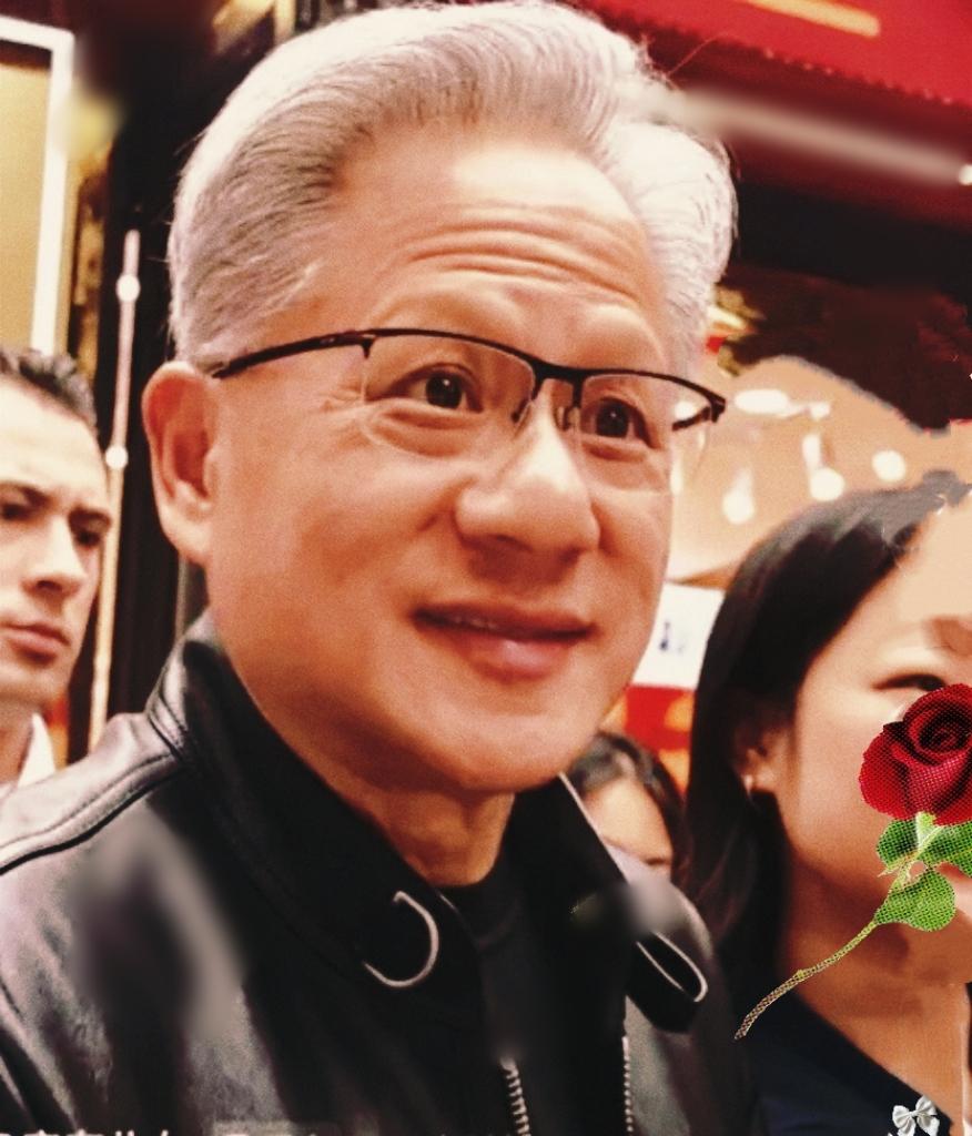 黄仁勋去一家店里买东西，店员认出他了，连连摆手，说这单免了！  

黄仁勋没多话