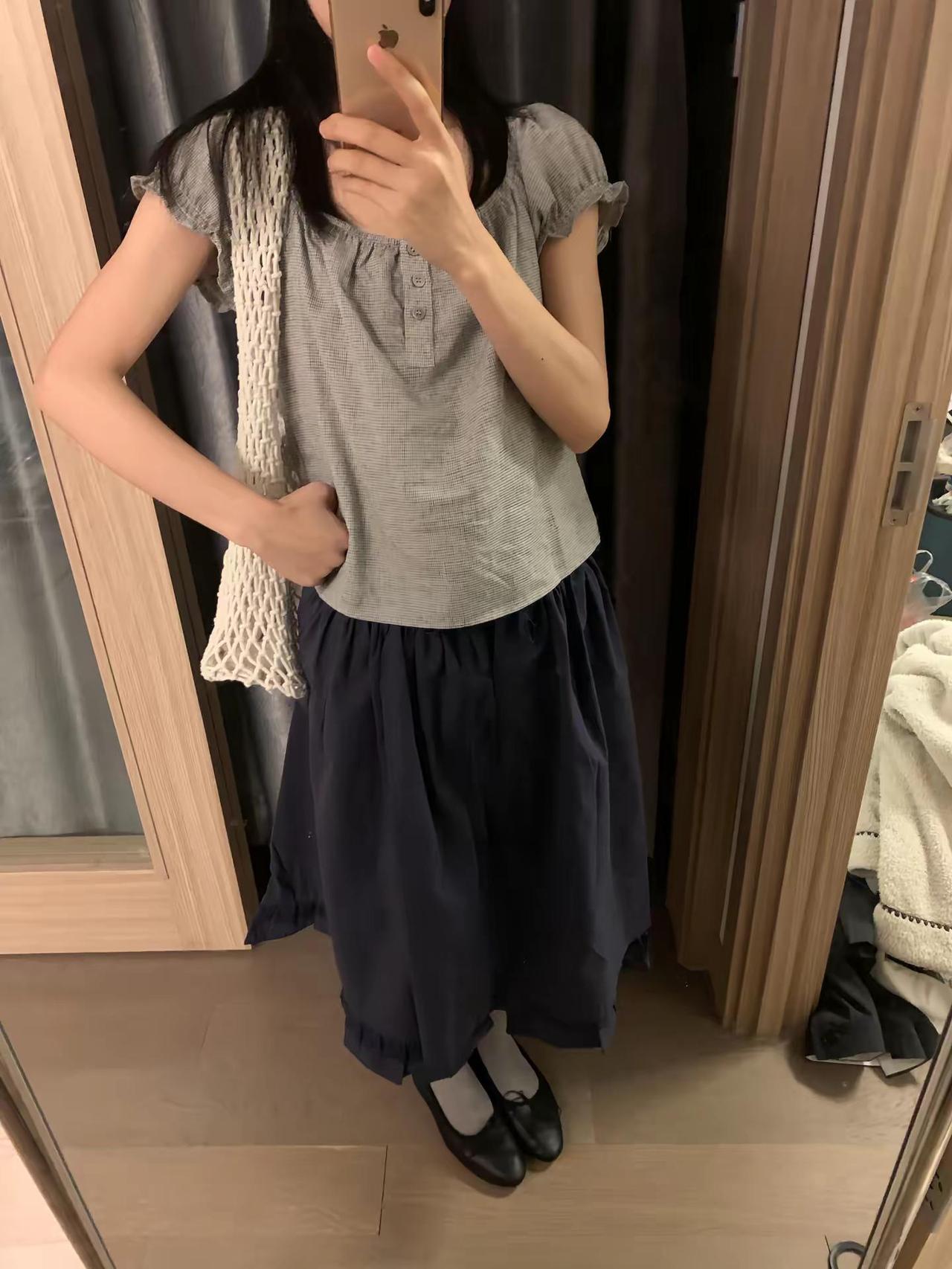 🌸ins 裙子休闲风格 少女感 浅春系穿搭