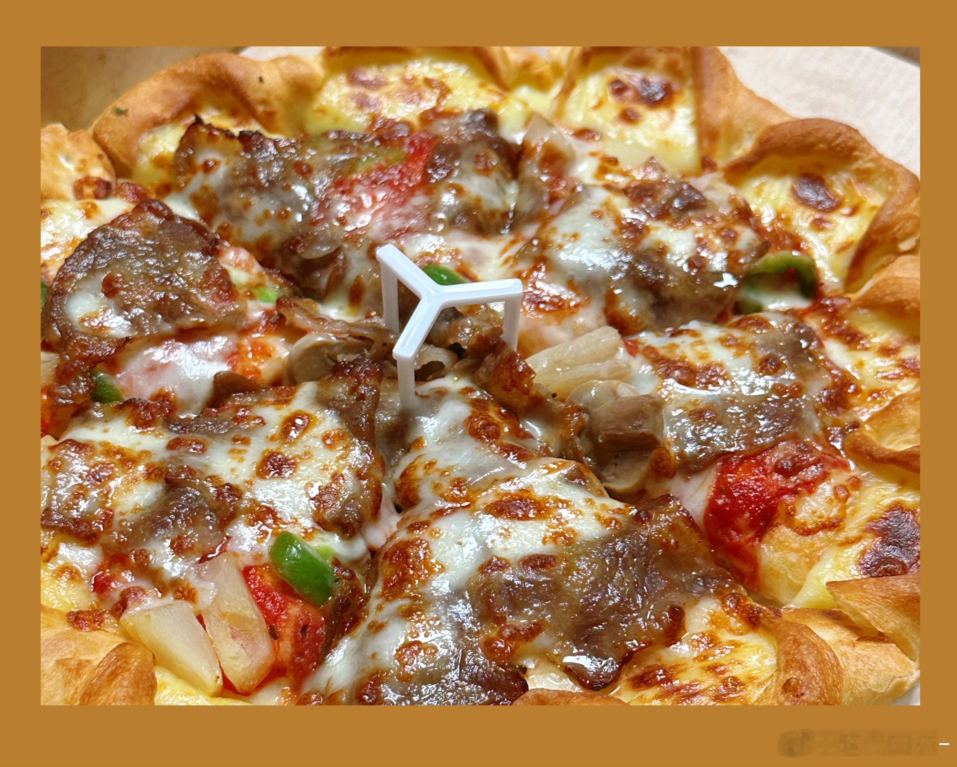 记录 复烤后的披萨🍕感觉更好吃 
