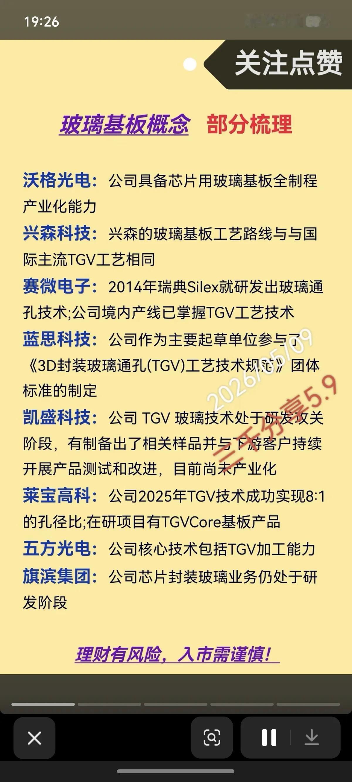 芯片封装新风口！玻璃基板赛道迎来国产突破潮🔥
 
AI算力需求爆发，传统有机基