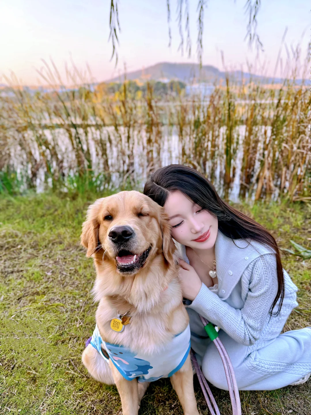 跟朋友和狗狗的完美周末