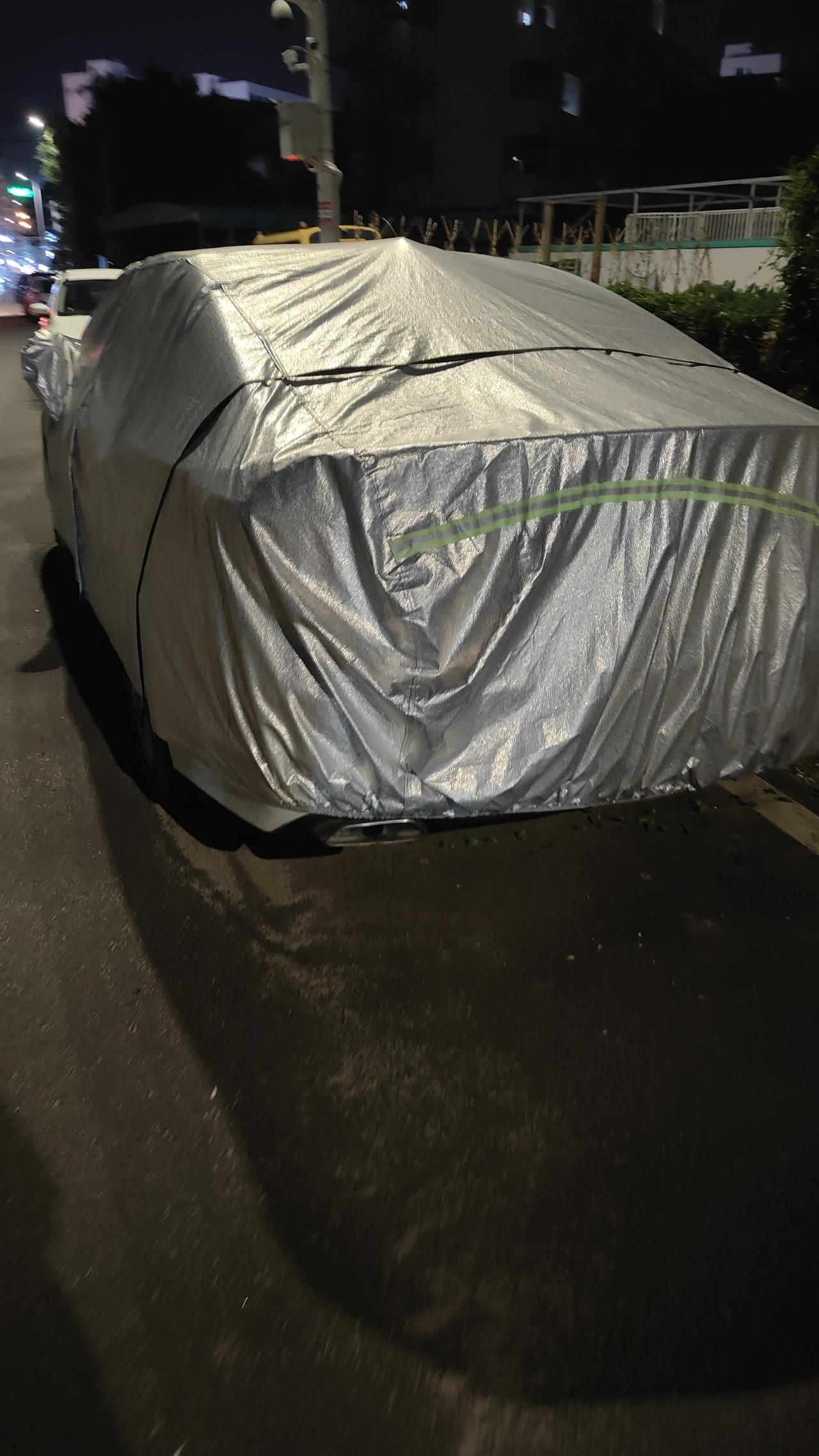 这种全包车衣真好
对车全方位保护防雨防晒