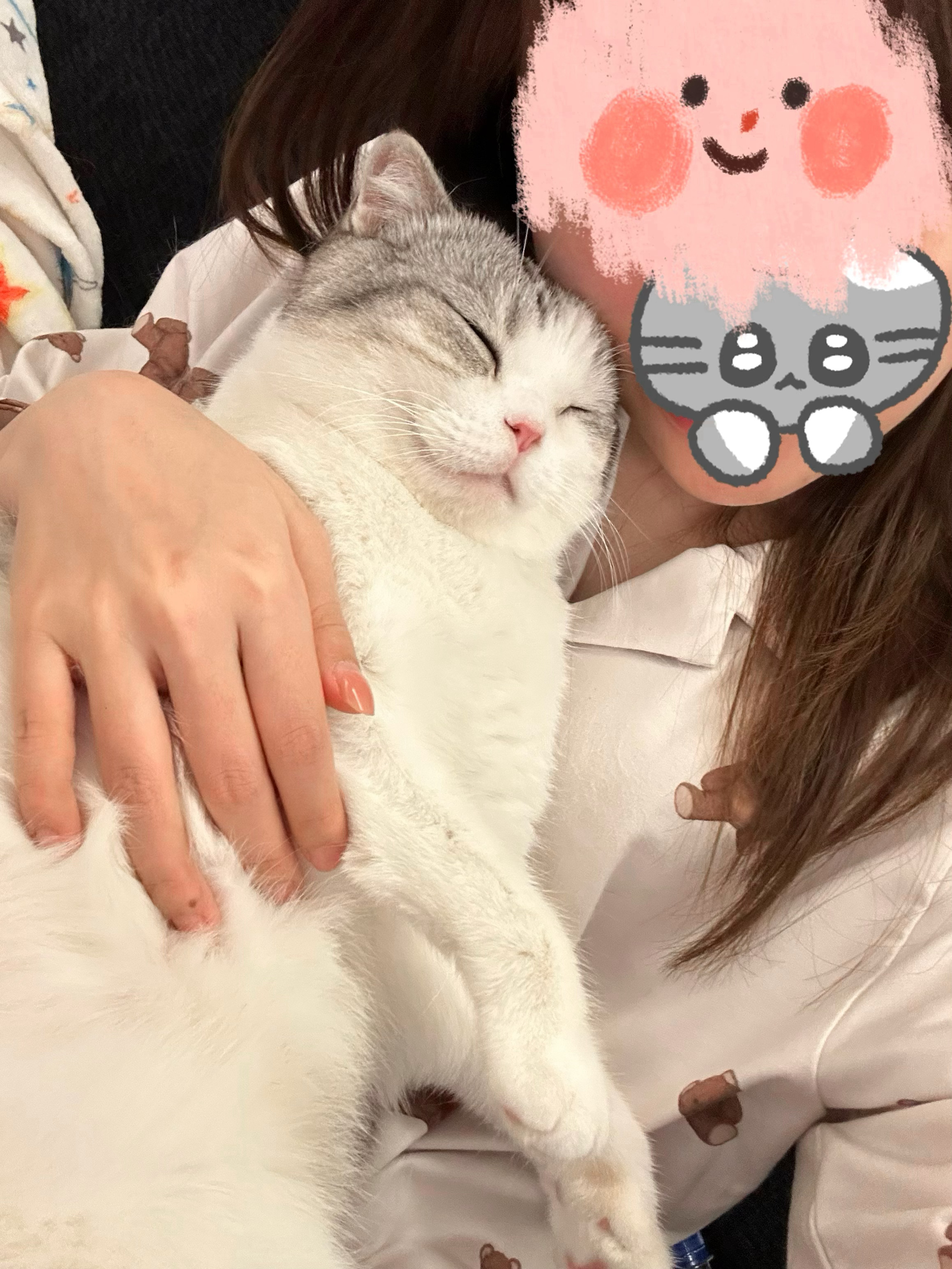 越长大越喜欢在妈妈怀里睡觉的宝宝猪🐷 ​​​