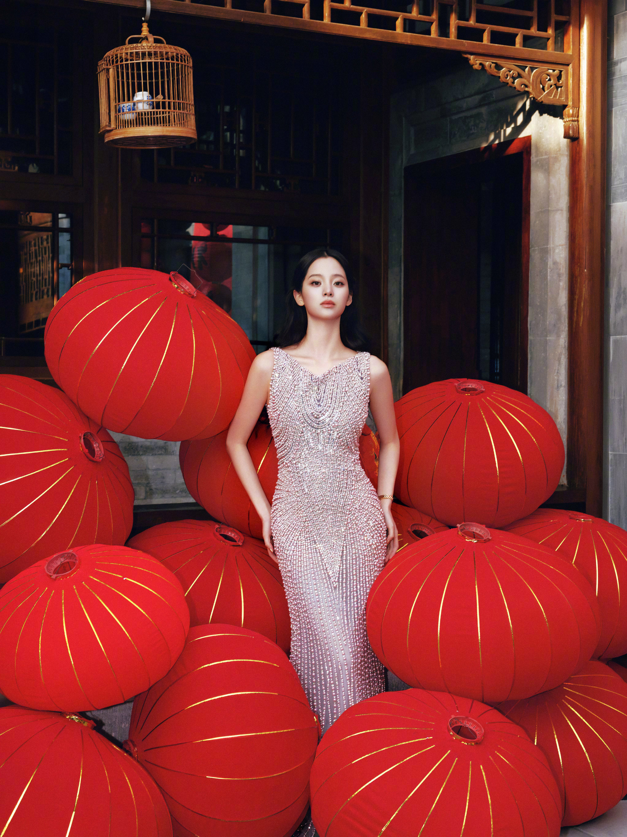 欧阳娜娜长在了我们全家审美上 今年除夕就等着一家人看这个美萌小女孩的春晚舞台了！