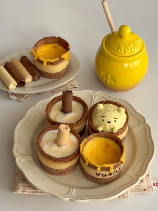 维尼熊蜂蜜罐德式布丁塔🍯