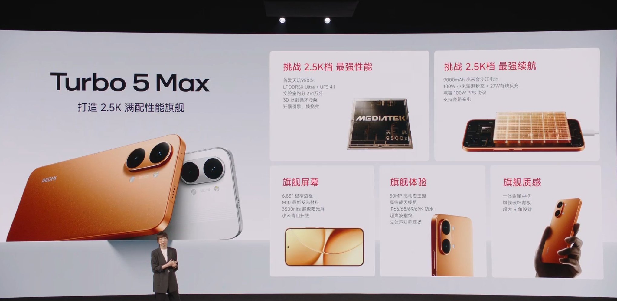 REDMI Turbo 5 Max 发布，12+256GB 售价: 2199 元