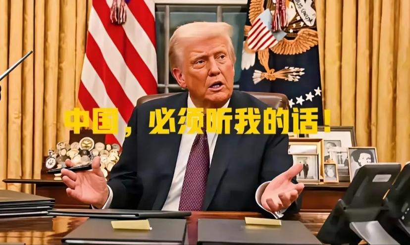 九年时间
是什么让特朗普来华时的状态和态度
发生了巨大变化了呢
看看左边第一张图