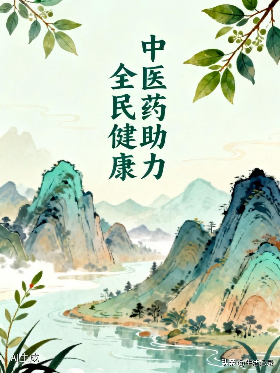 中医药作为中华民族瑰宝，在全民健康中作用独特。如今大家健康意识提升，更注重养生和
