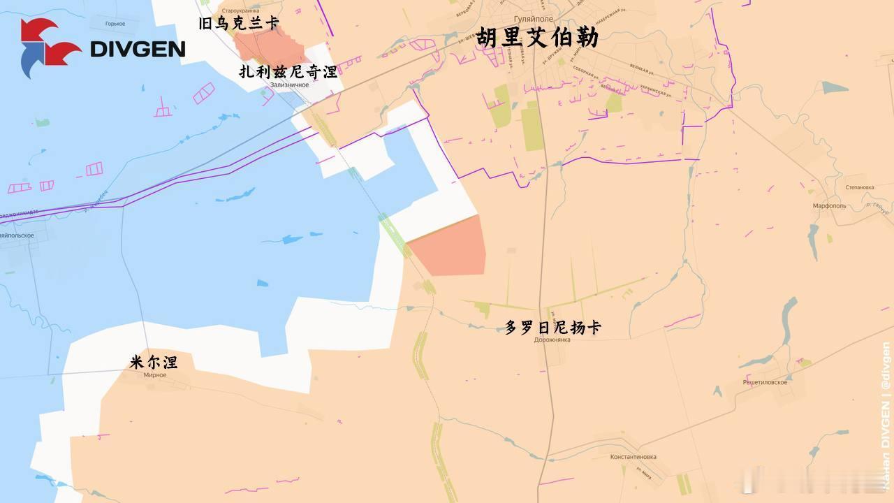 东方快车继续慢慢开来源：DIVGEN 🚩 Карта СВО俄乌局势新进展乌克