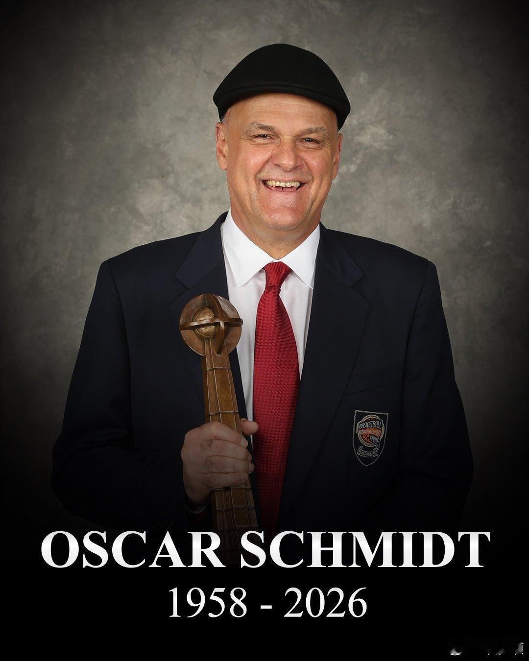 世界籃球傳奇，巴西名將Oscar Schmidt逝世。他被譽為"沒打過NBA的最