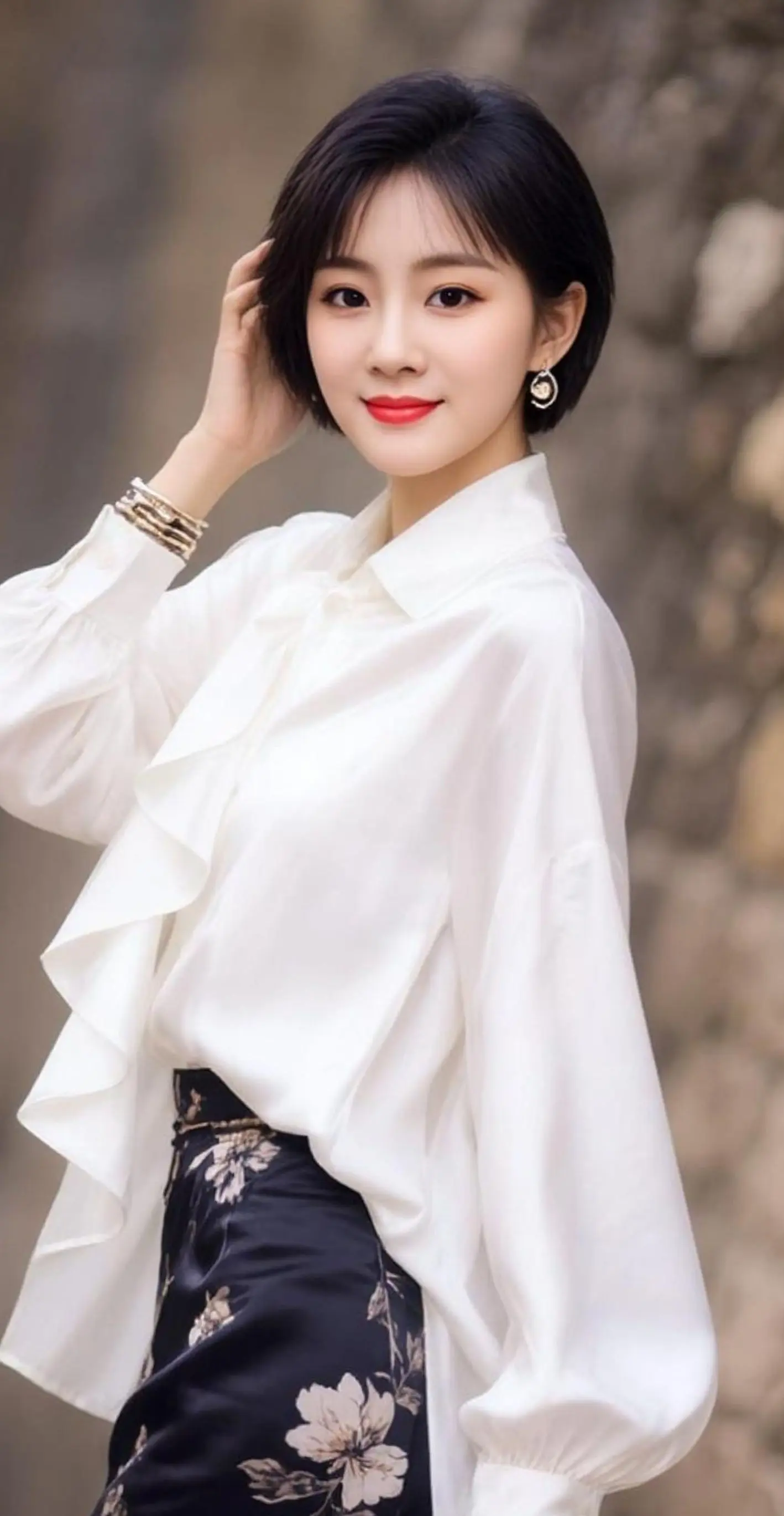 AI优雅风情照 ai创作