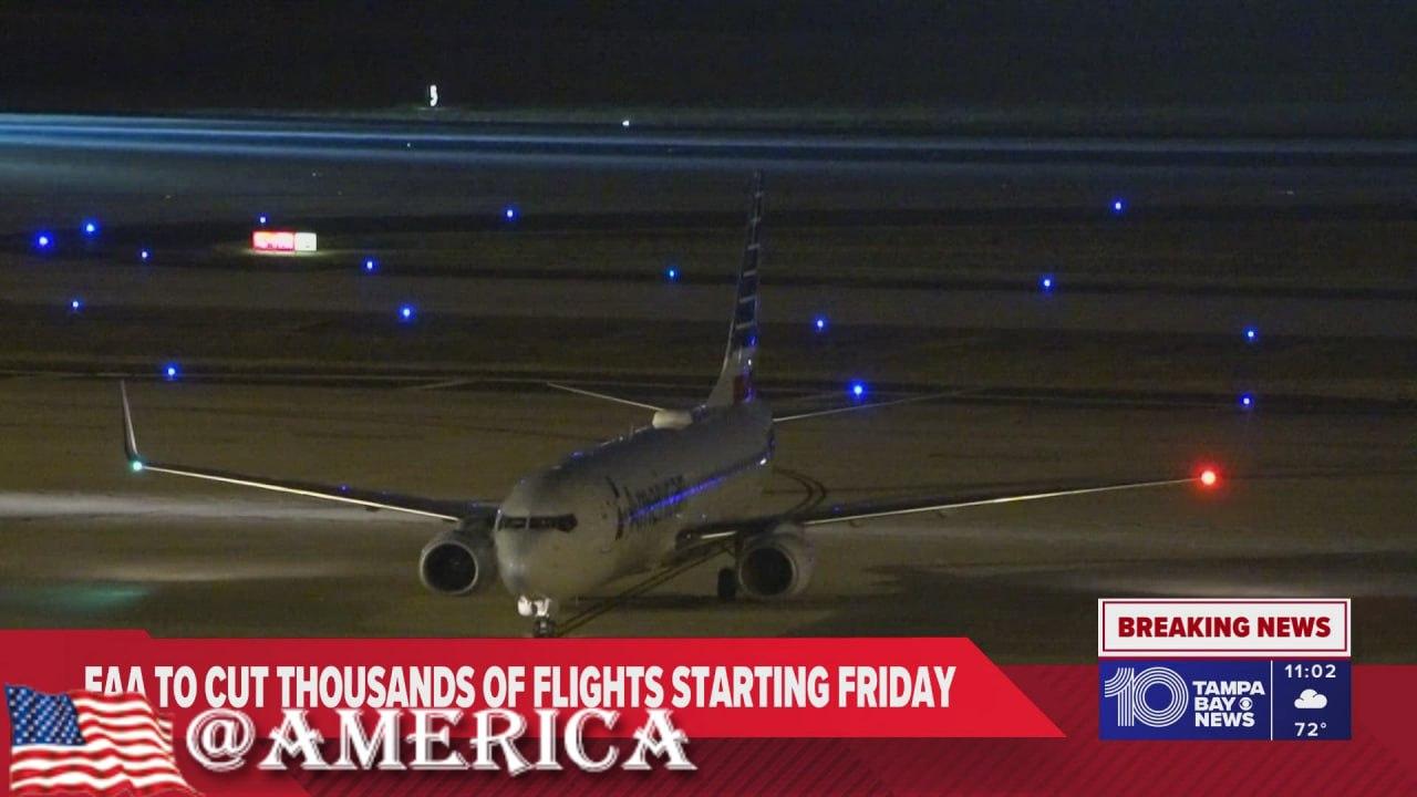 美国政府停摆史无前例，航班将大幅削减。实时更新。

由于资金短缺重创航空旅行，美