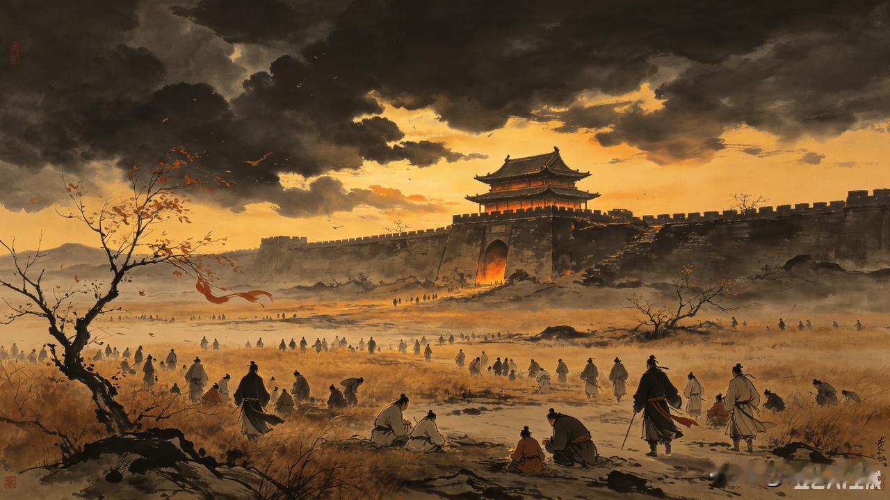 那么明朝的灭亡原因是什么?
世人常把明亡归罪于崇祯刚愎、李自成破京，实则是全方位