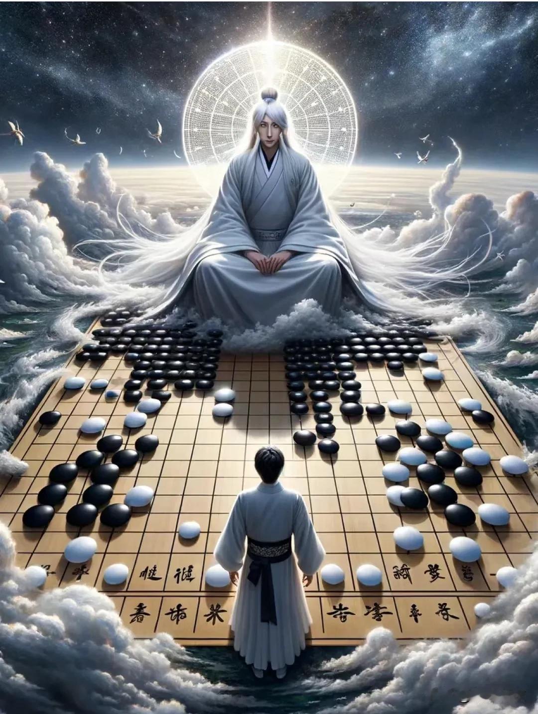 上联：天做棋盘星做子，谁人敢下
下联：？
请才子佳人雅对[作揖][作揖][作揖]