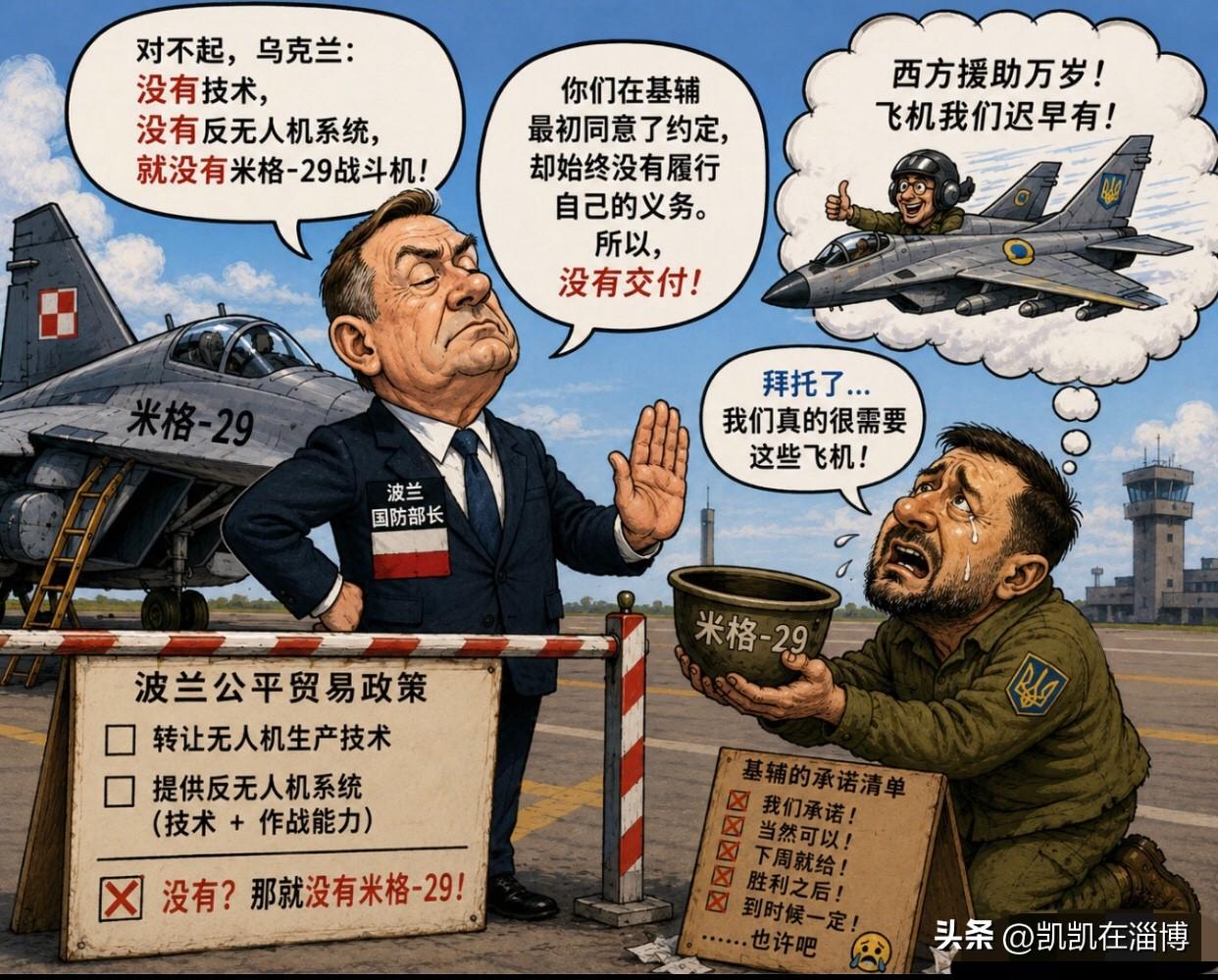 伤害性很大，侮辱性更强！
波兰国防部长公开表示：因基辅方面拒绝向华沙移交相关生产