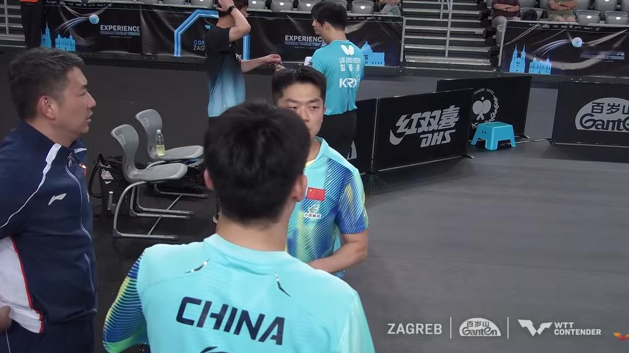 国乒中生代断层严重，
温瑞博/袁励岑2-3不敌韩国组合吴晙诚/林钟勋，
止步男双