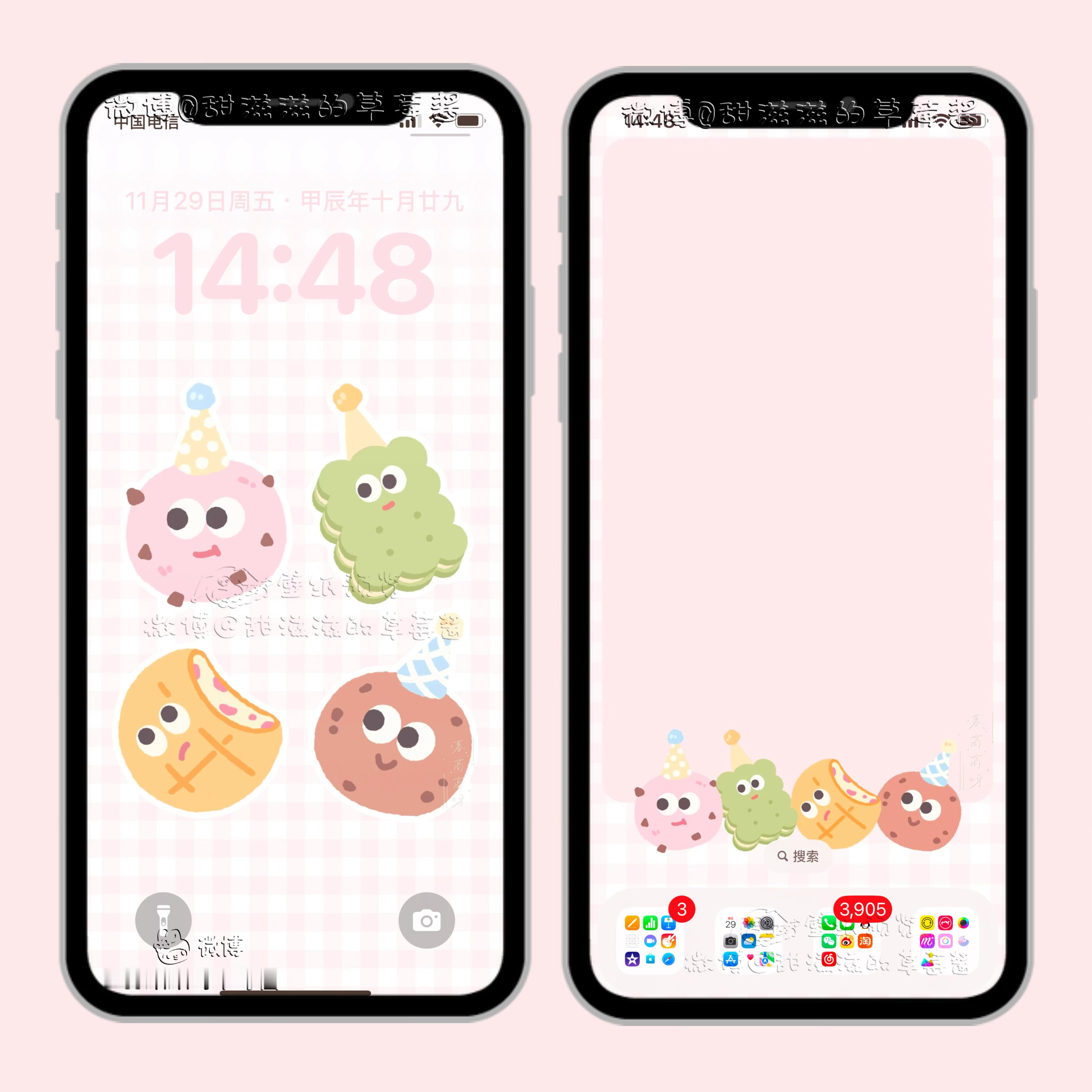可爱壁纸套图🥪 