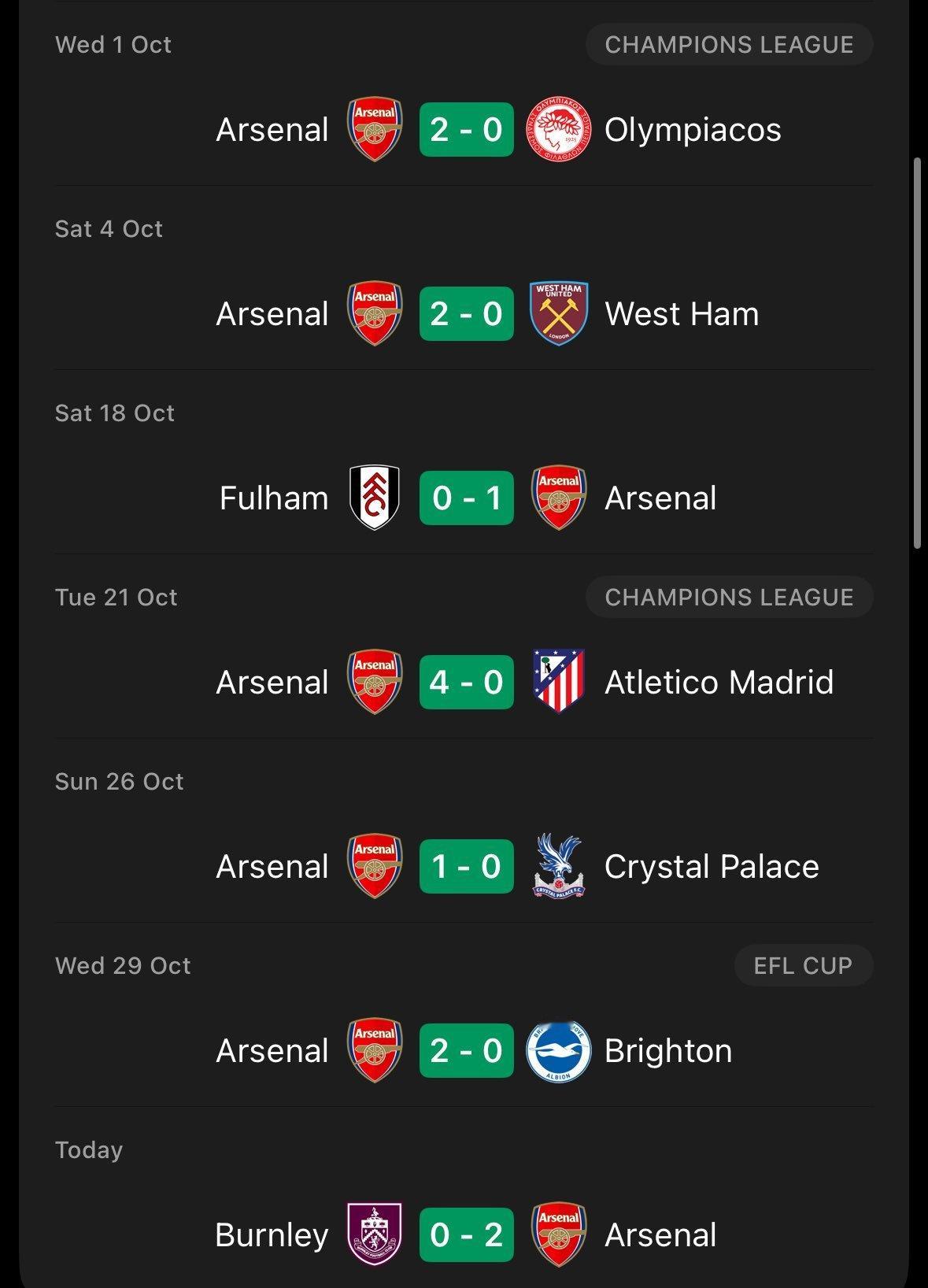 伯恩利0比2阿森纳阿森纳怎么了？这么厉害！[吃惊] ​​​