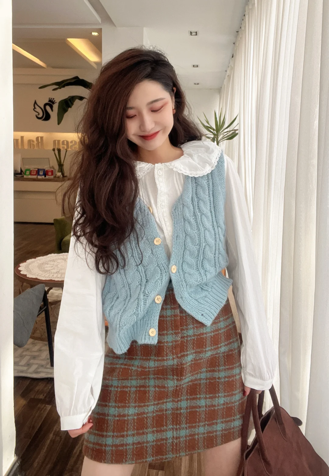 冬季保暖内搭彩色叠加/用彩色叠加外套