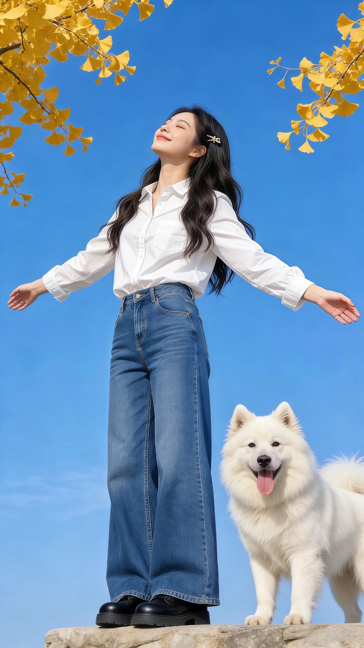 白衬衫与马甲叠穿的秋冬松弛感拉满啦～