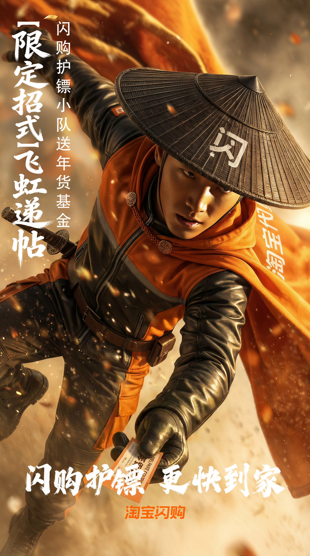 镖人 真的好看 电影镖人江湖硬功夫，淘宝闪购现代硬实力，“闪购镖人6式”更快到家