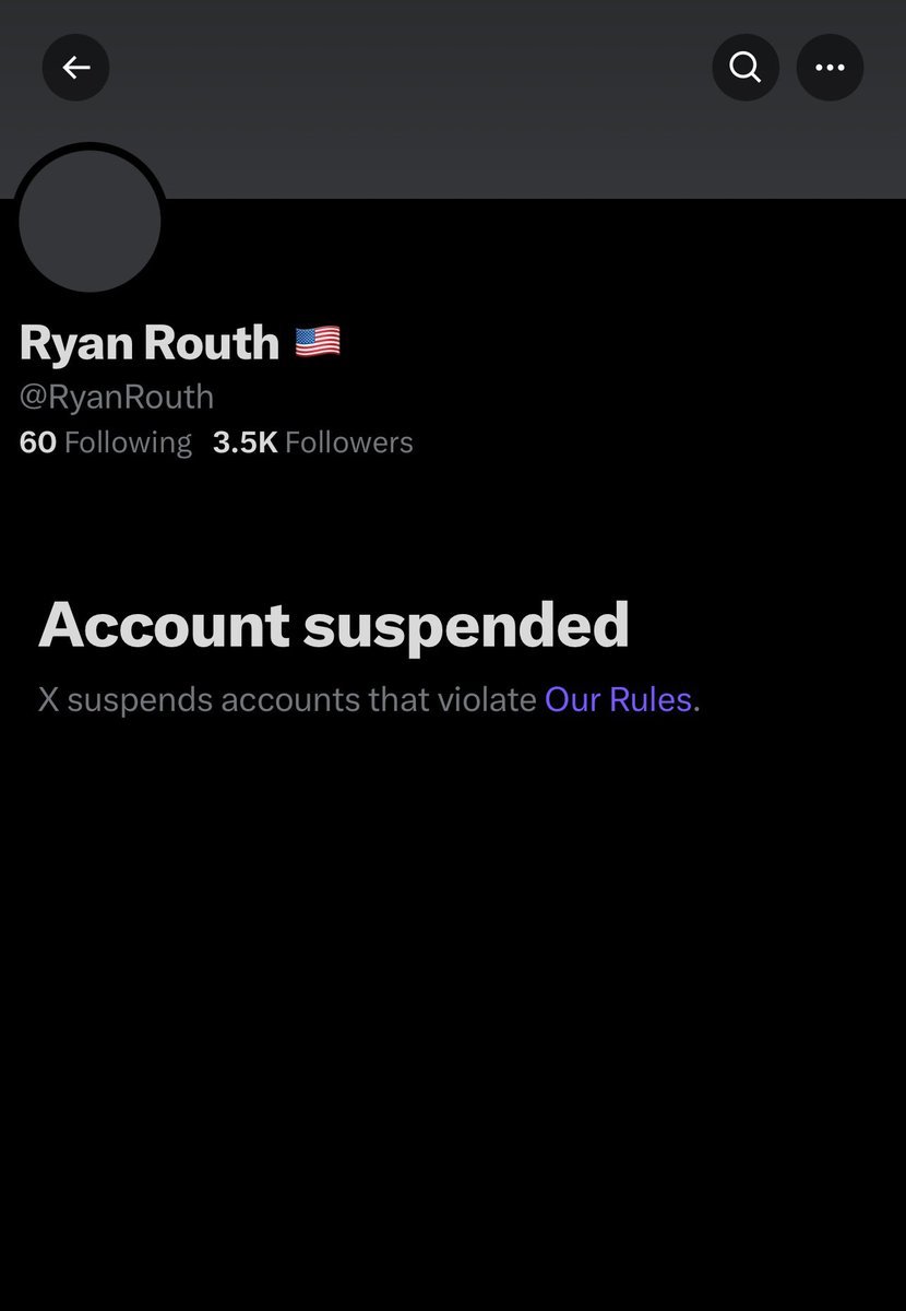 美国前总统唐纳德-J-特朗普的潜在杀手枪手 Ryan Wesley Routh 