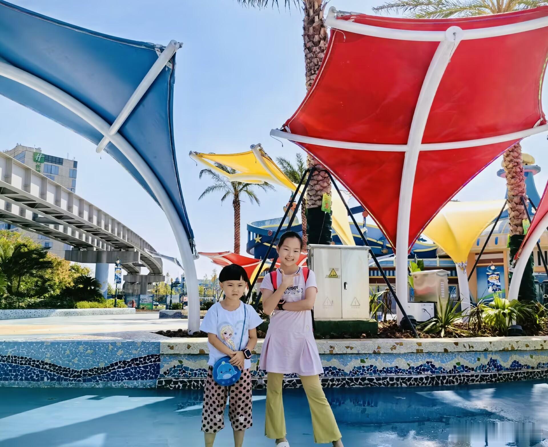 #城市巡游记##国庆打卡日记#亲子陪伴在路上——湘江欢乐海洋之旅带孩子游湘江欢乐