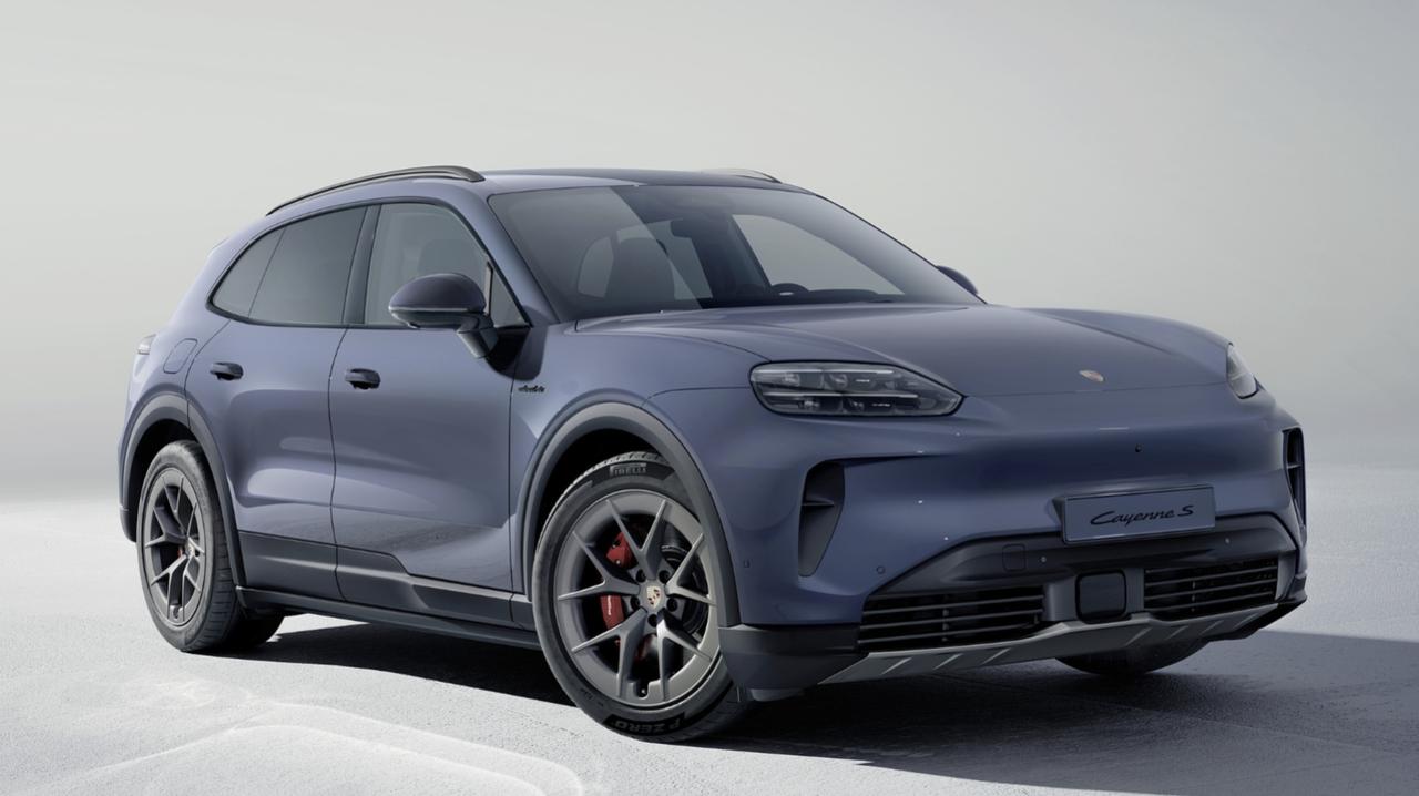 悄无声息！2026卡宴S Electric 实车实拍图保时捷在其电动SUV产品线