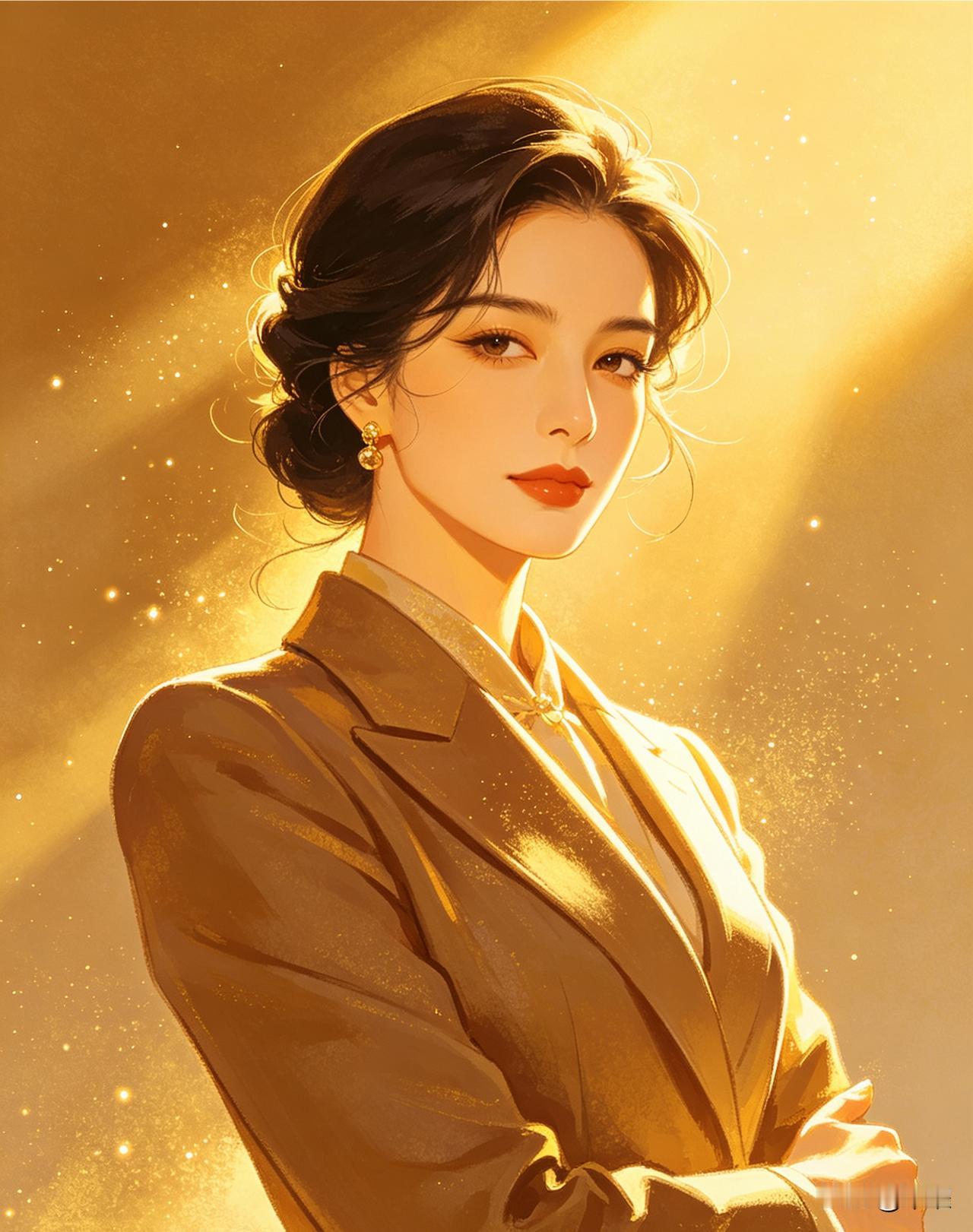 老话讲
“言语压君子，衣冠镇小人”。

人啊，
衣着仪态里藏着精气神，
容貌状态
