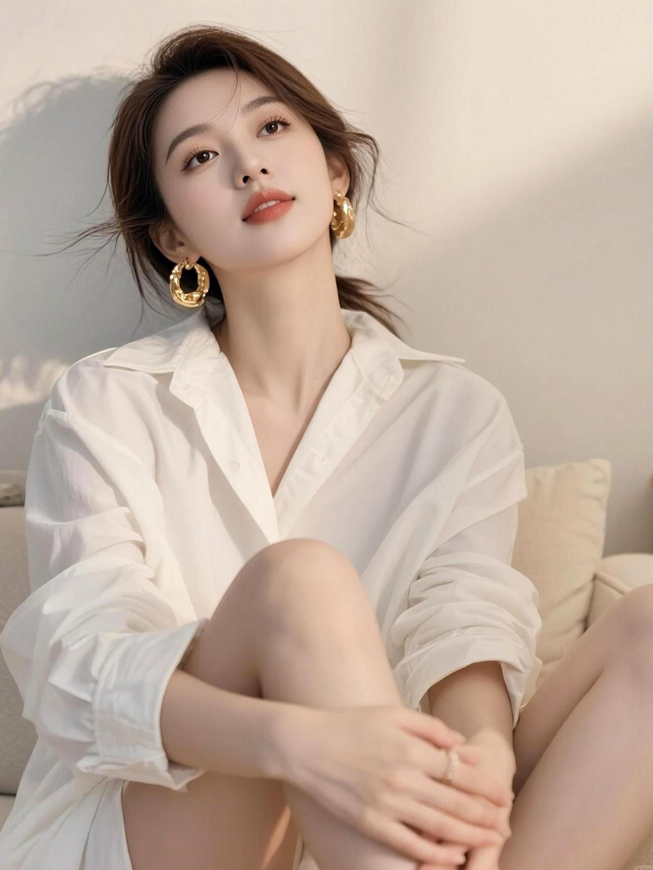 AI静谧优雅写真  抖音ai创作