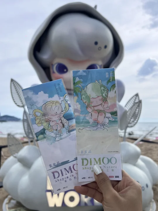 在三亚！！领到dimoo周边了……🥹🥹